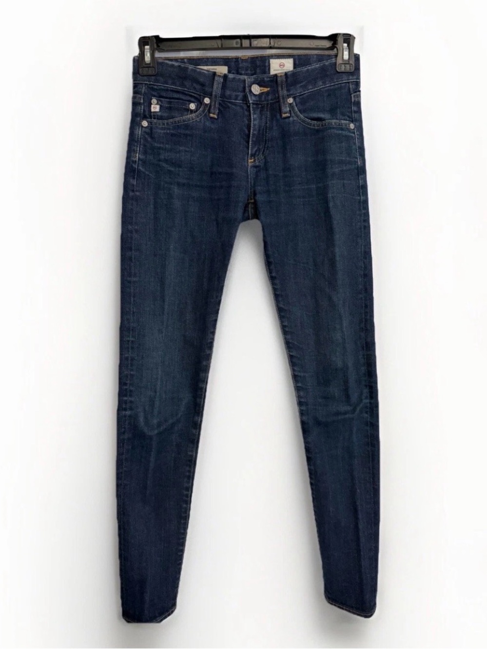 AG Adriano Goldschmied Jeans Womens 24 The Nikki Crop Relaxed Skinny Dark Wash